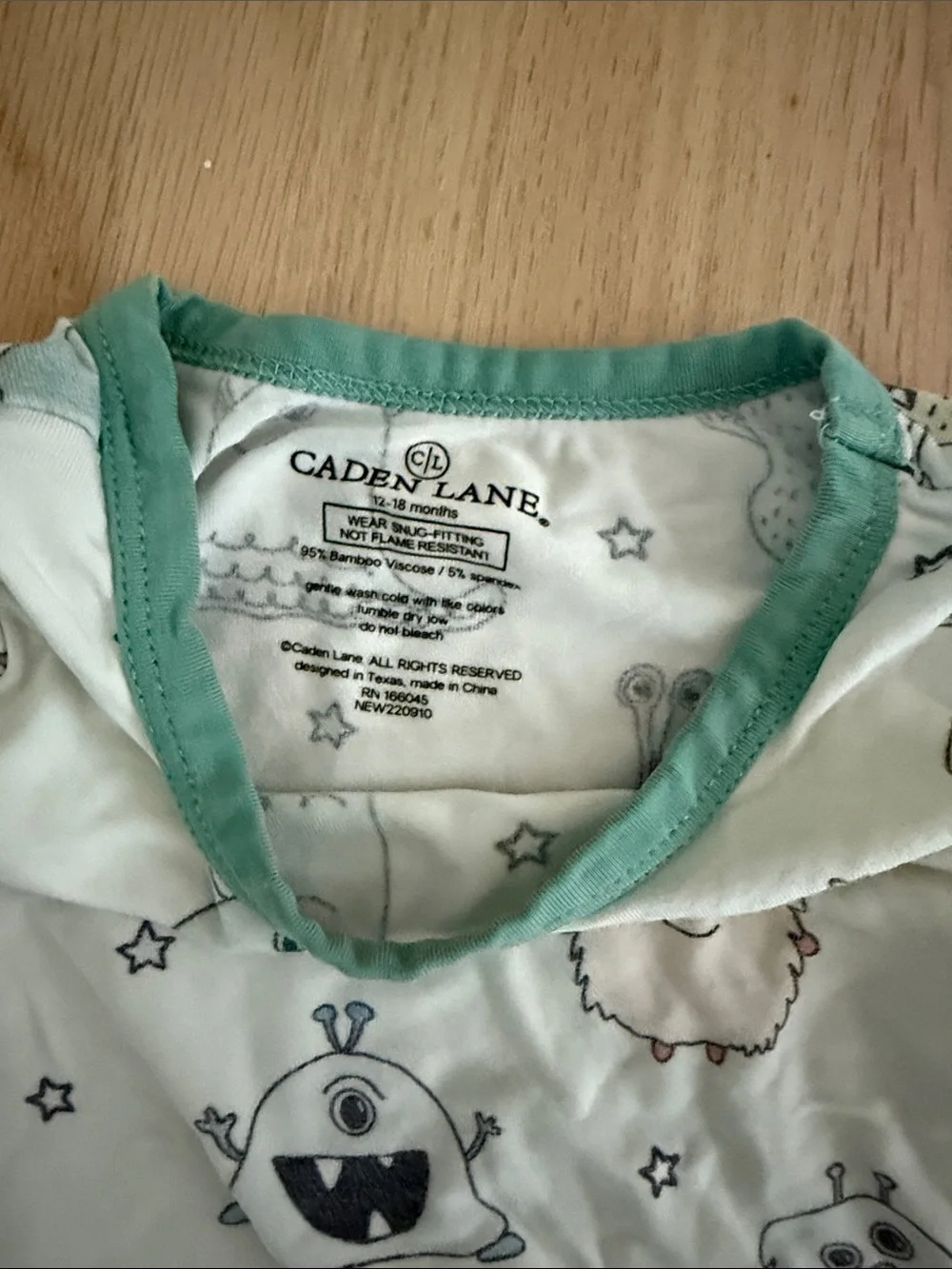 Three PJ sets from Caden Lane - monsters, fish, and Dinos